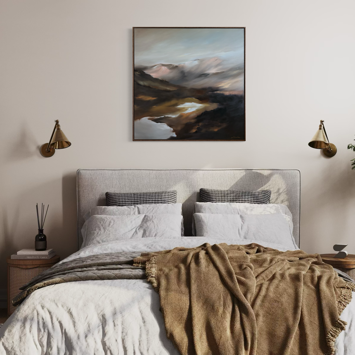 “Rust & Riverlight” - 36x36"