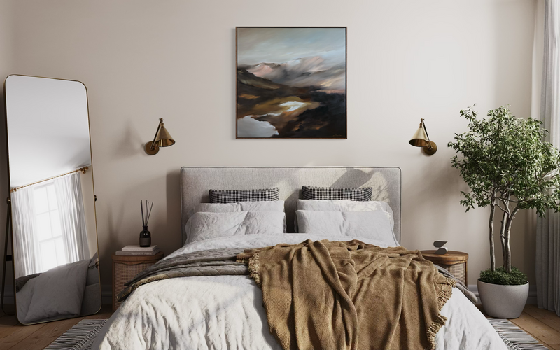 “Rust & Riverlight” - 36x36"