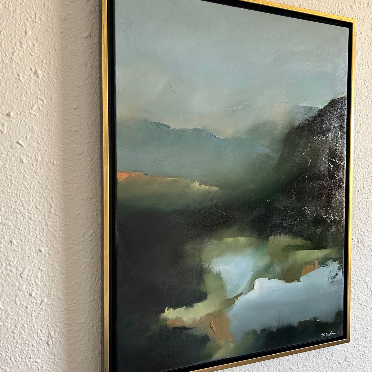 "Misty Canyon Realm" - "18x24