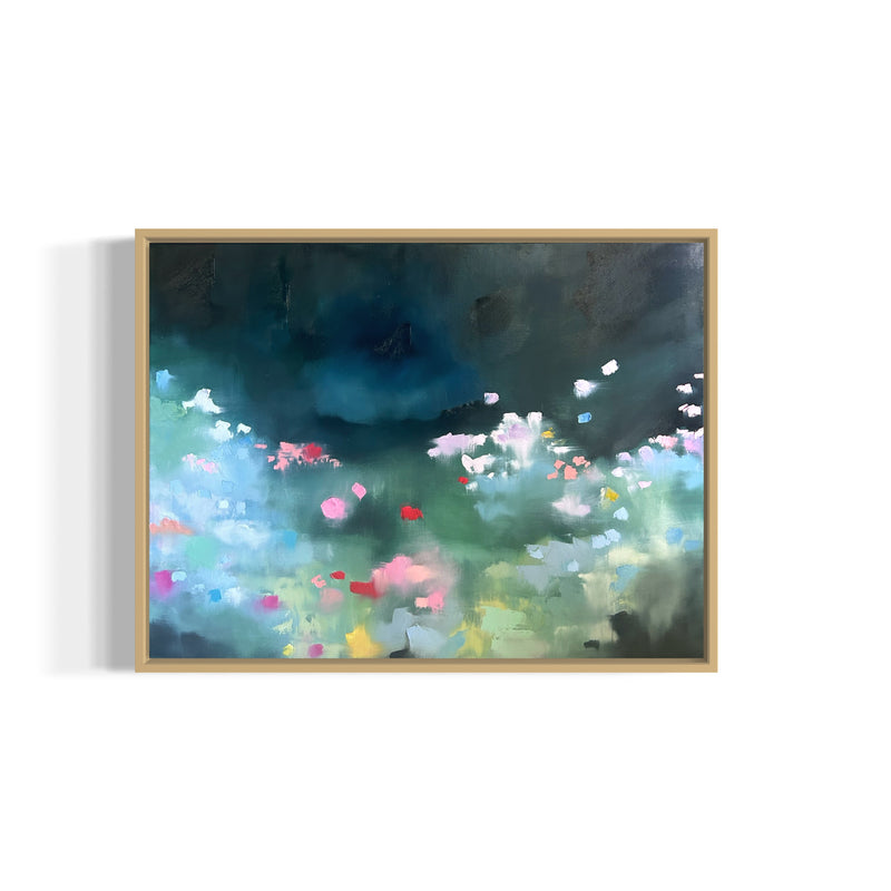 "Illuminated Petals" - 18x24