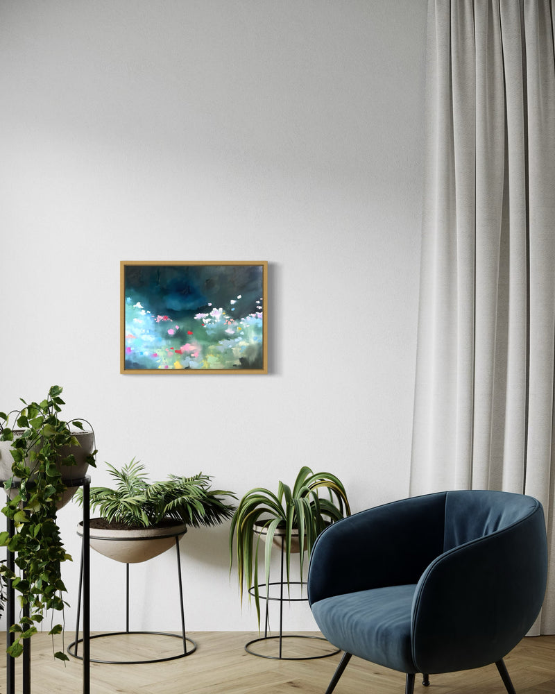 "Illuminated Petals" - 18x24