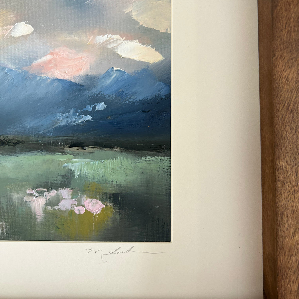 "Mountain Embrace" - 12x15