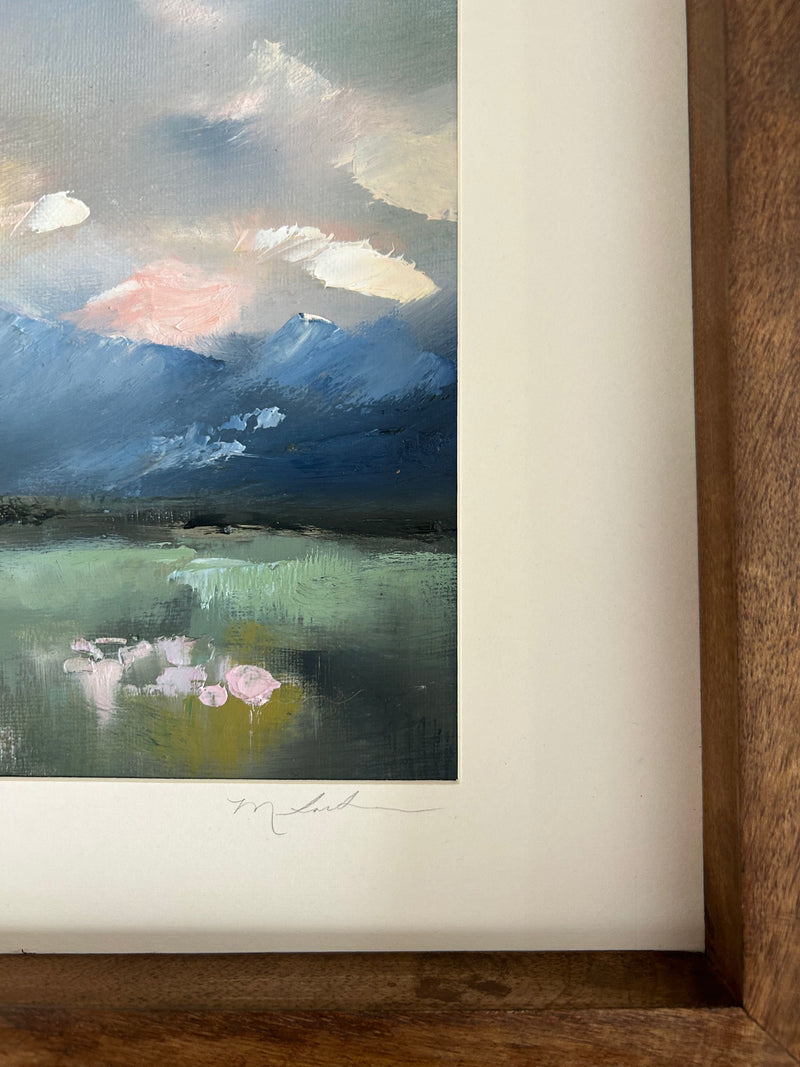 "Mountain Embrace" - 12x15
