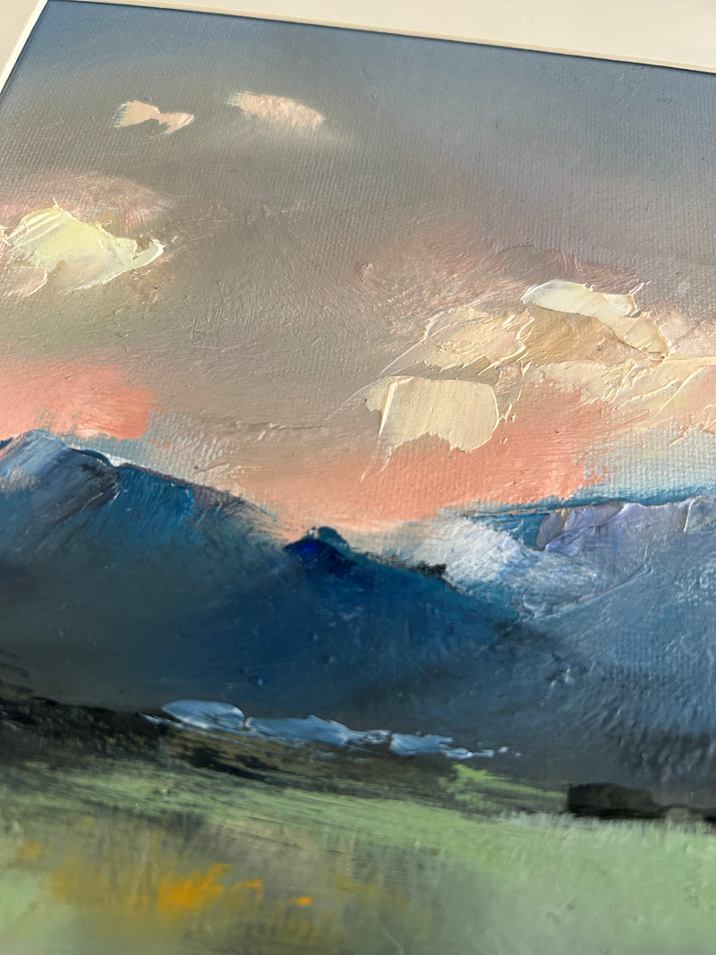 "Mountain Embrace" - 12x15