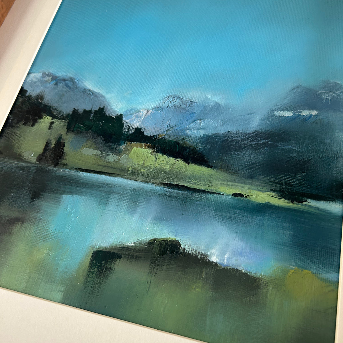 "Green River Lake" - 12x15