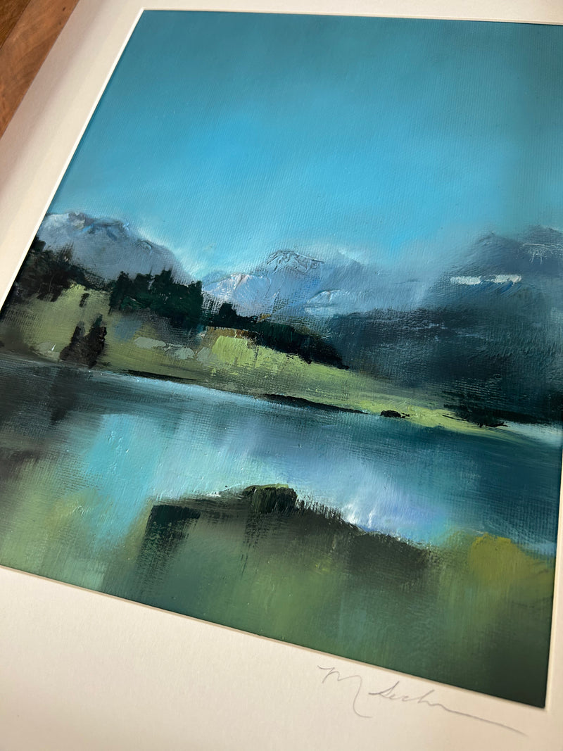 "Green River Lake" - 12x15