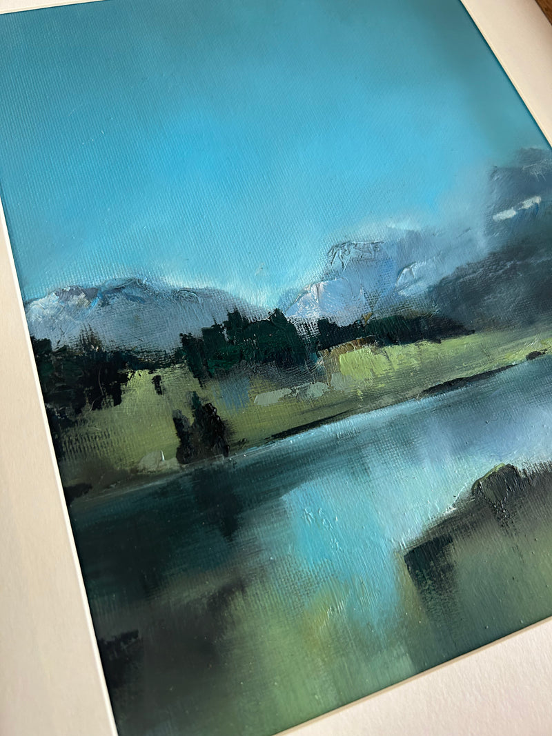 "Green River Lake" - 12x15