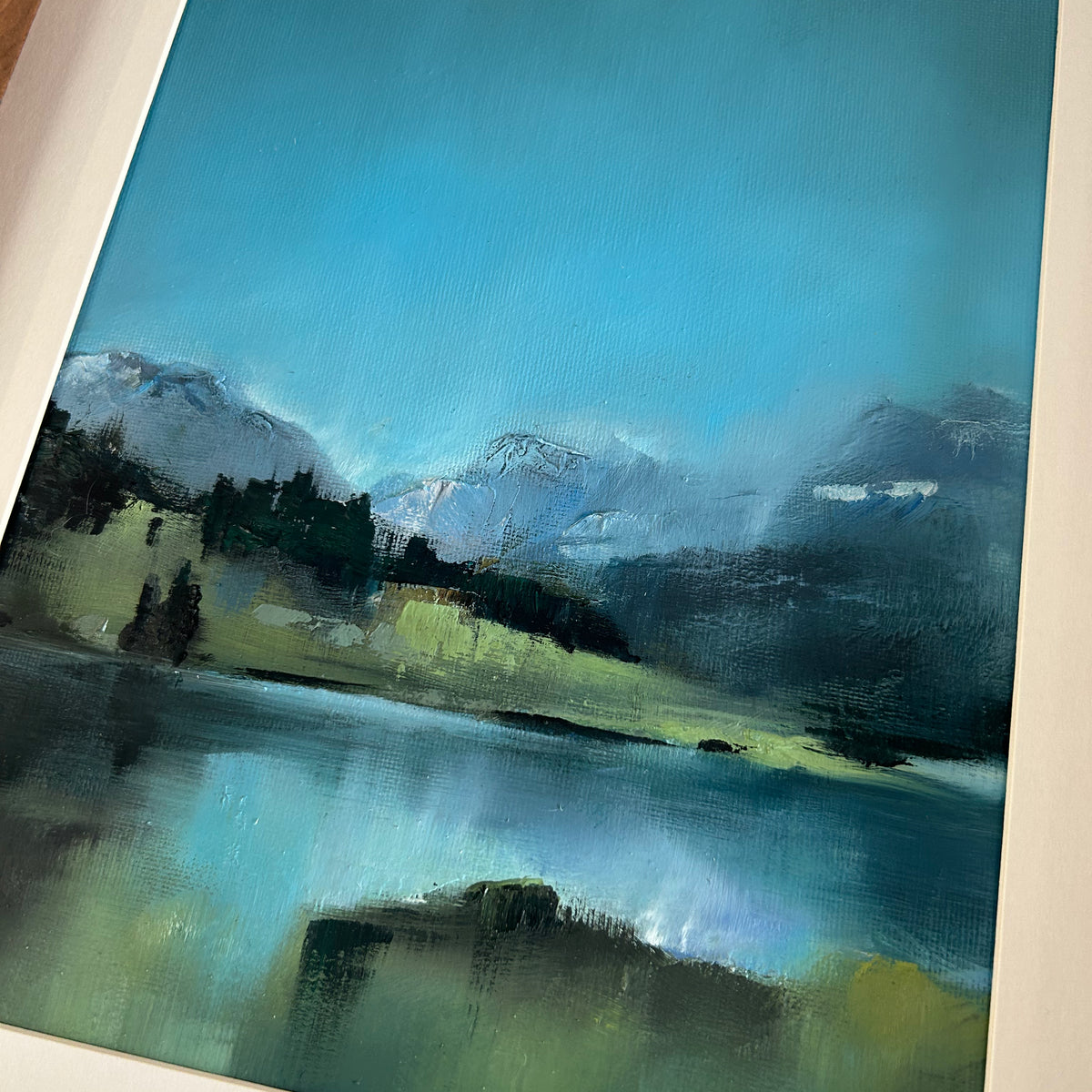 "Green River Lake" - 12x15