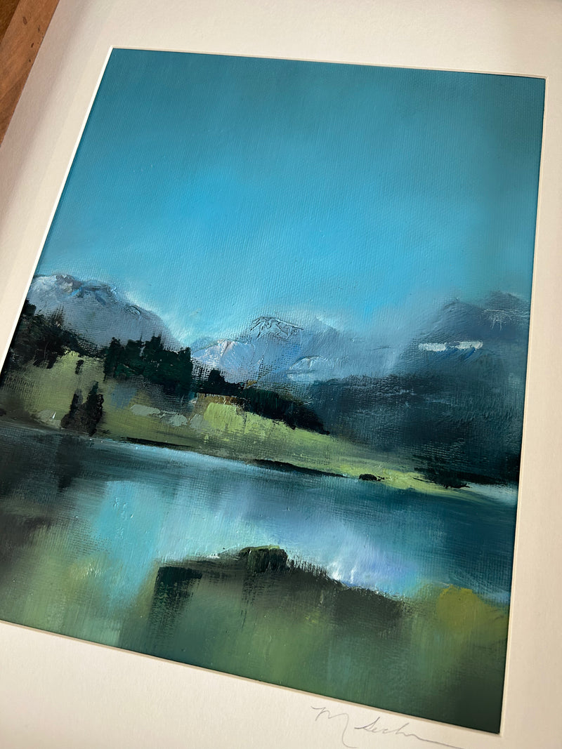 "Green River Lake" - 12x15