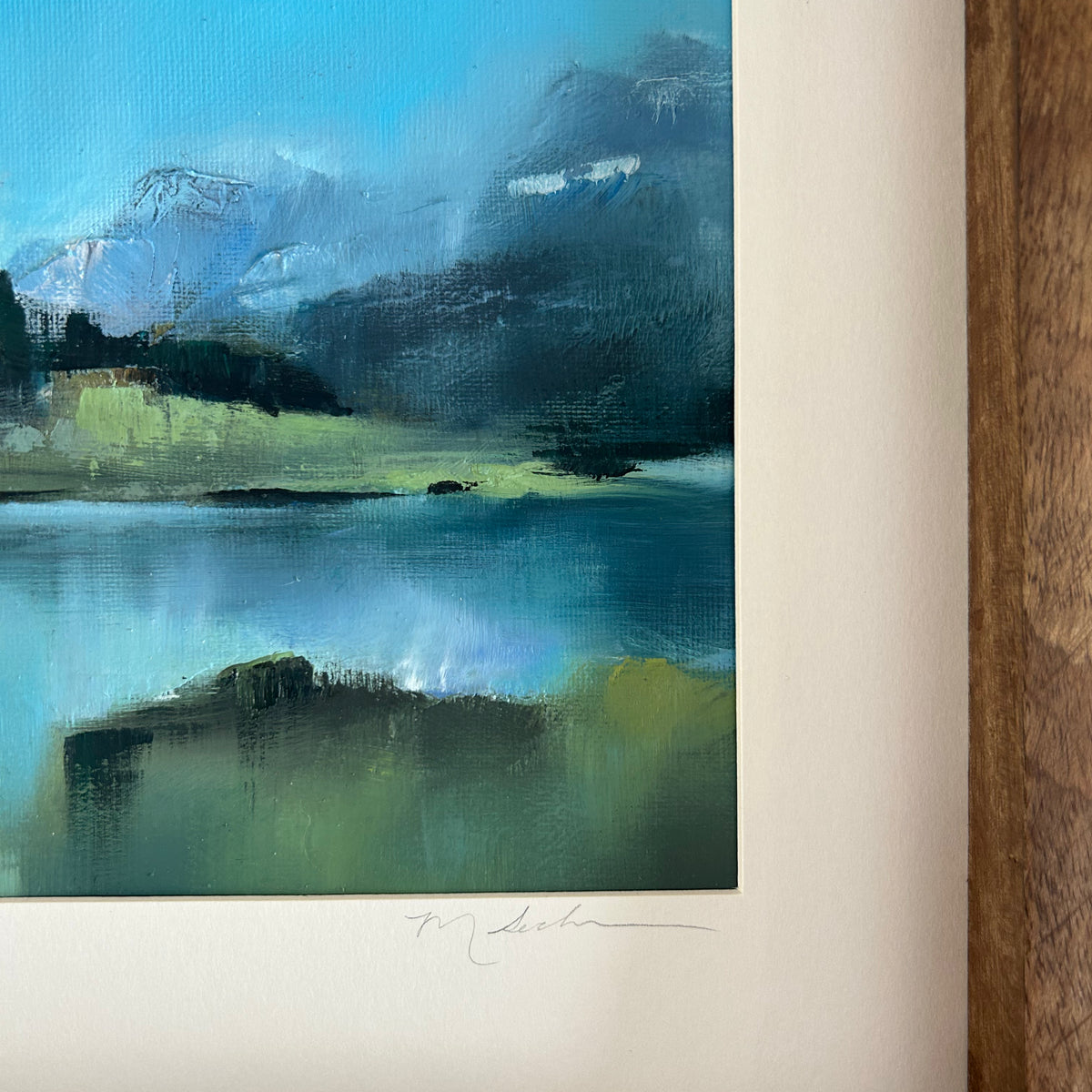 "Green River Lake" - 12x15