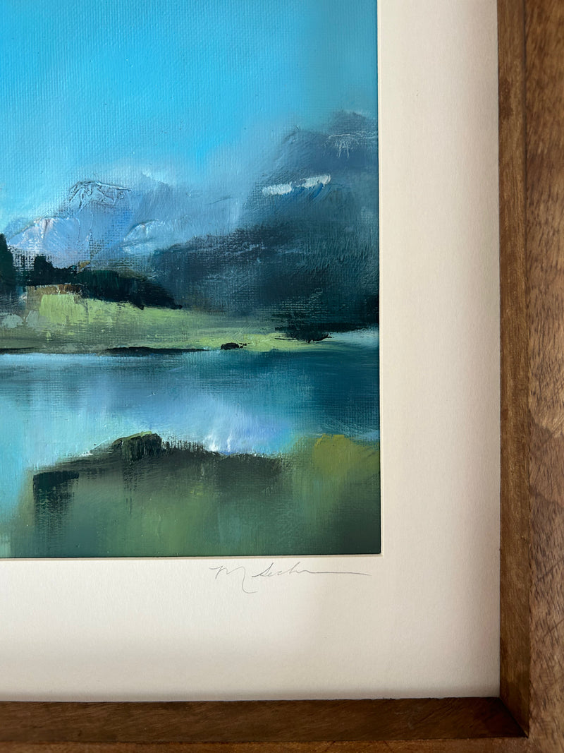 "Green River Lake" - 12x15