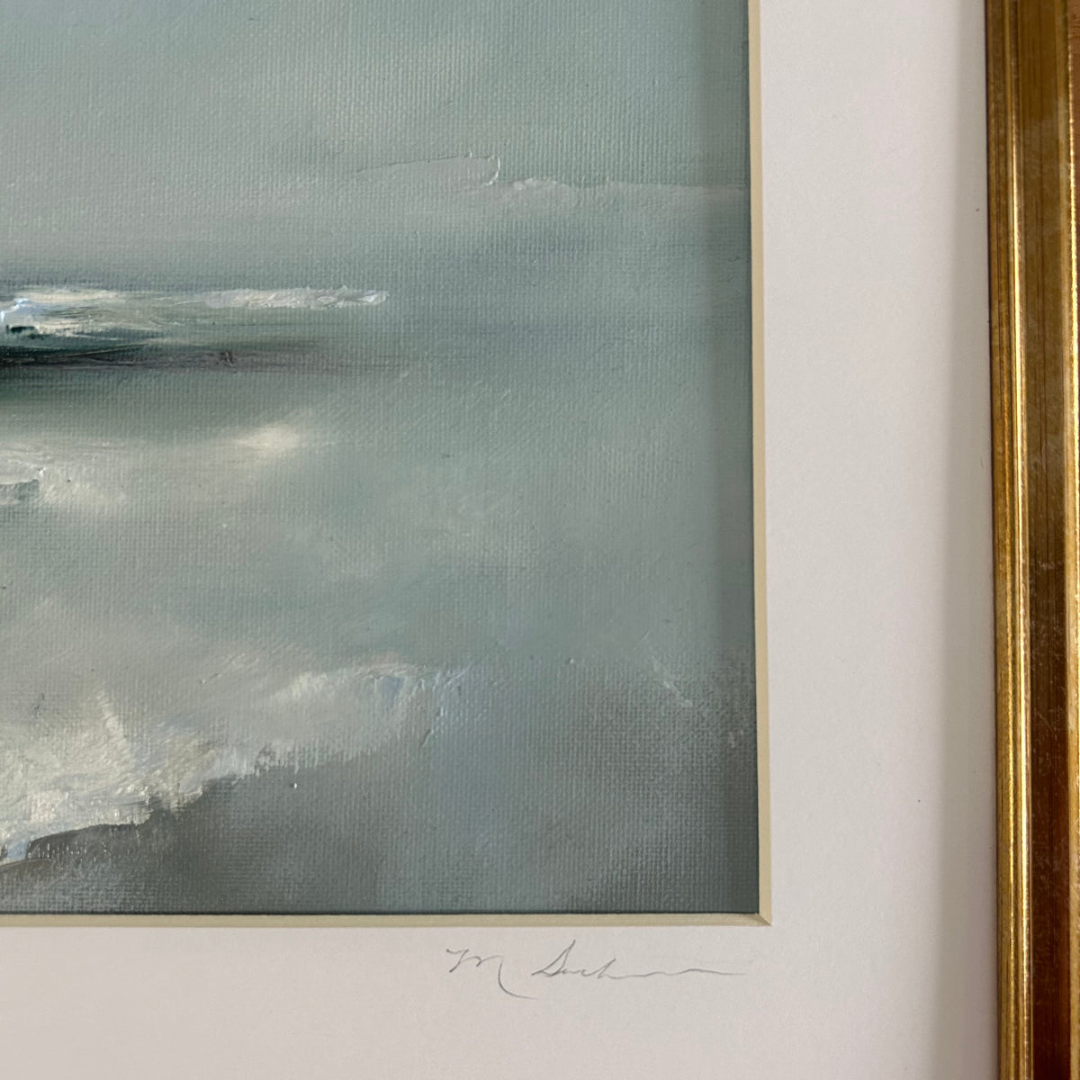 "Haze on the Water" - 12x15