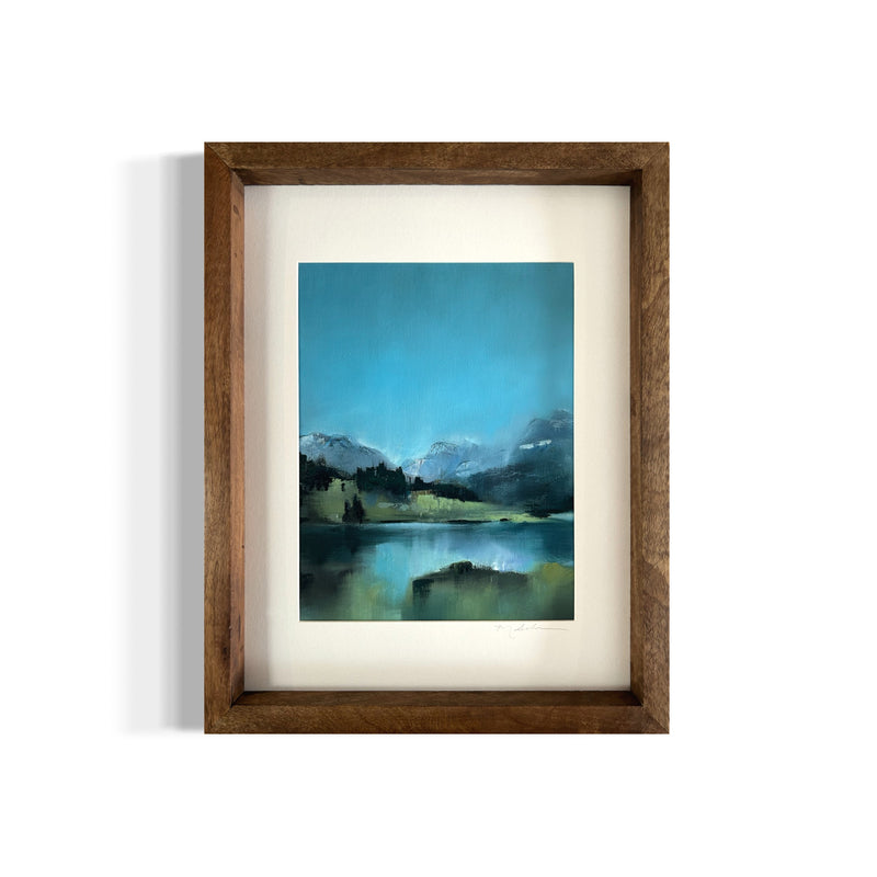 "Green River Lake" - 12x15