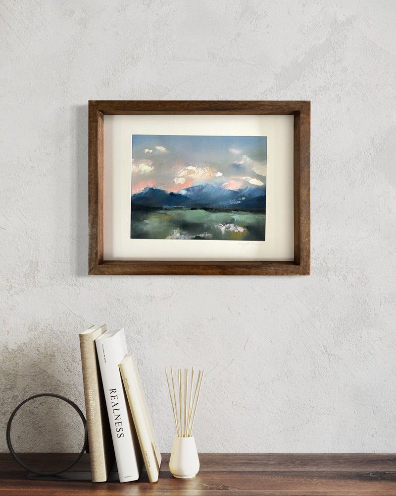 "Mountain Embrace" - 12x15