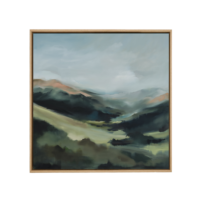 "In the Valley's Embrace" - Print