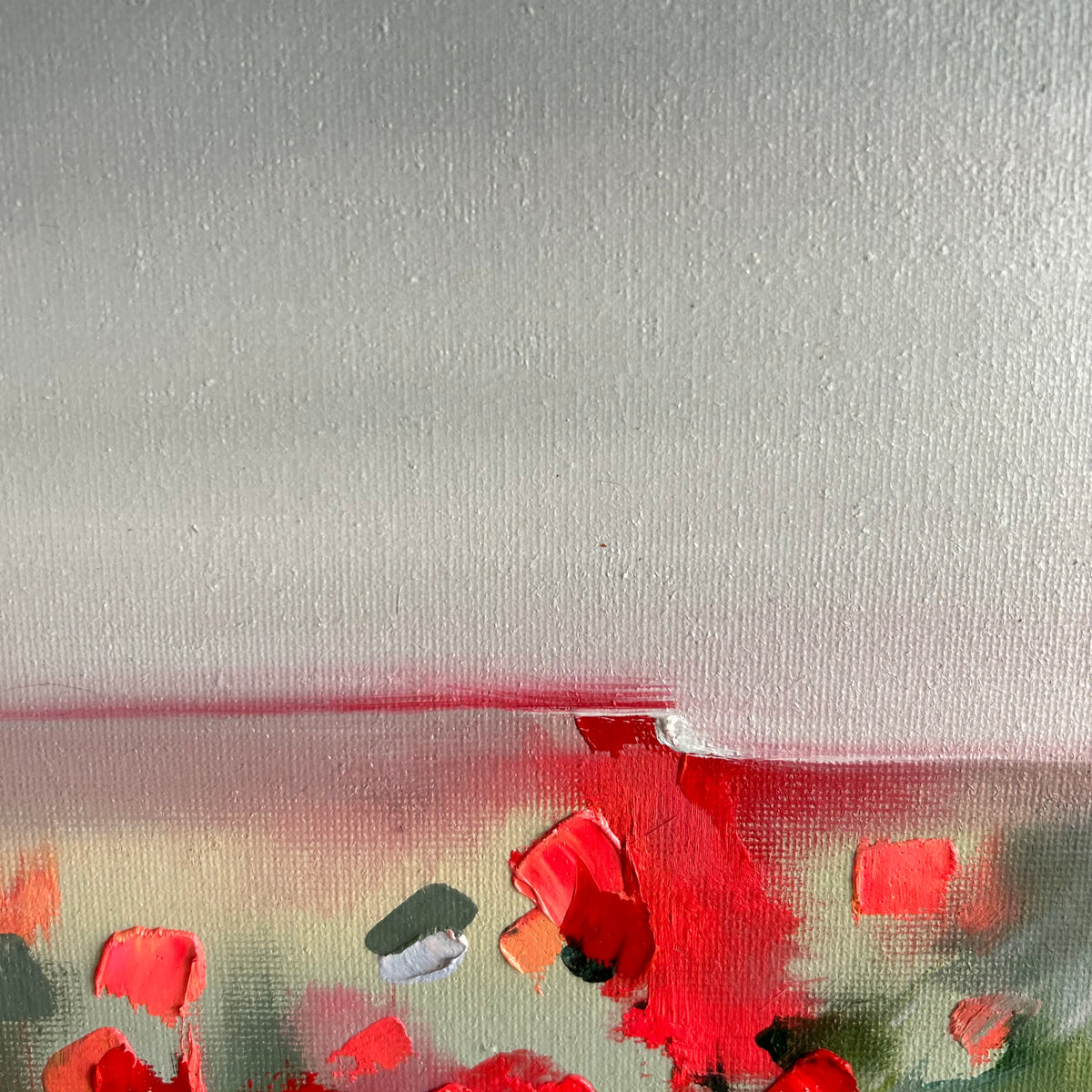 "Poppies" Original - 8x10