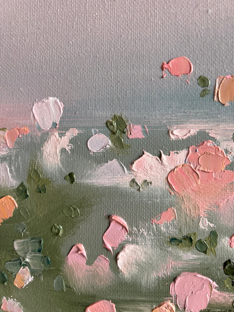 "Posey" Original - 8x10