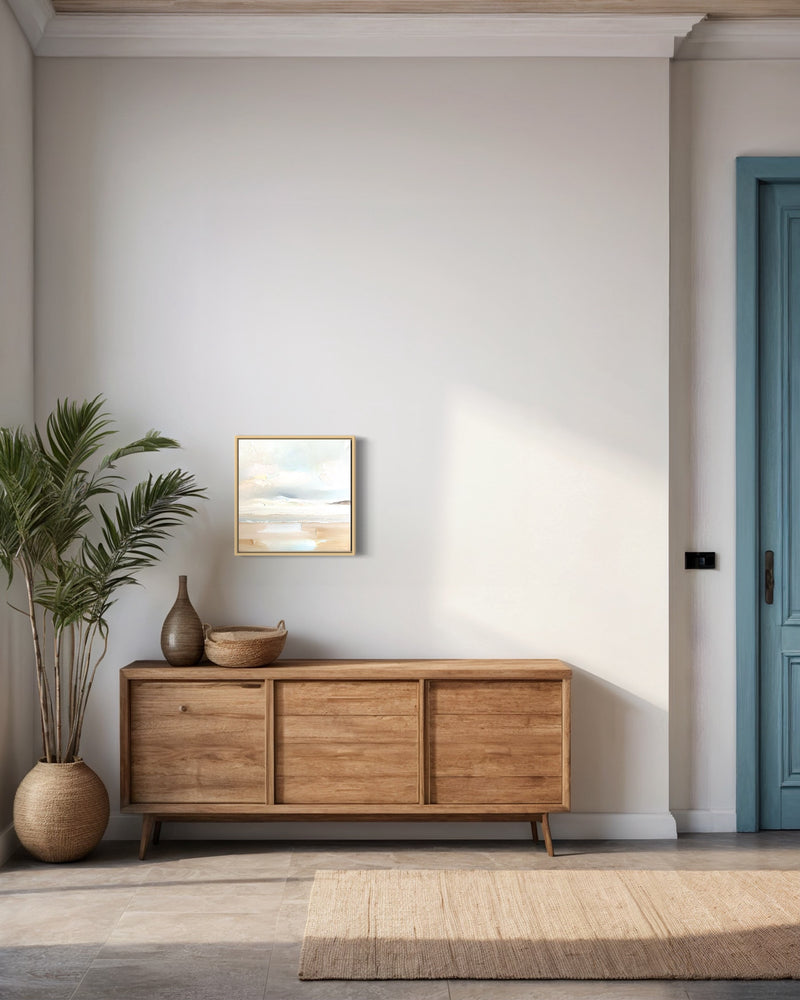 "Beach Walk" Original - 18 x 18