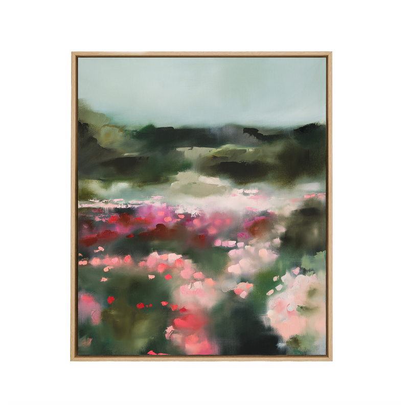 "The Rose Garden" - Art Print