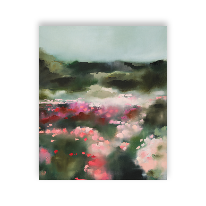 "The Rose Garden" - Art Print