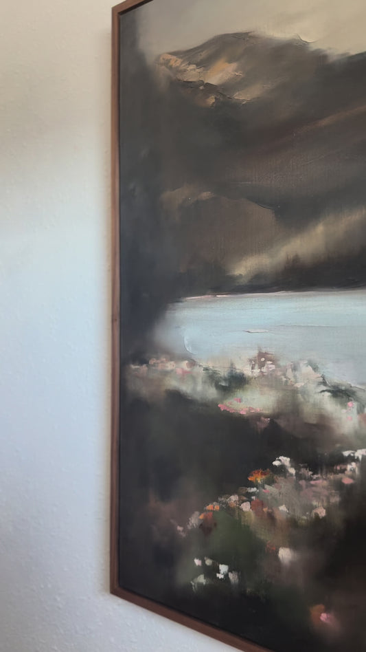 "Borrowed Blossoms" - 35x25"